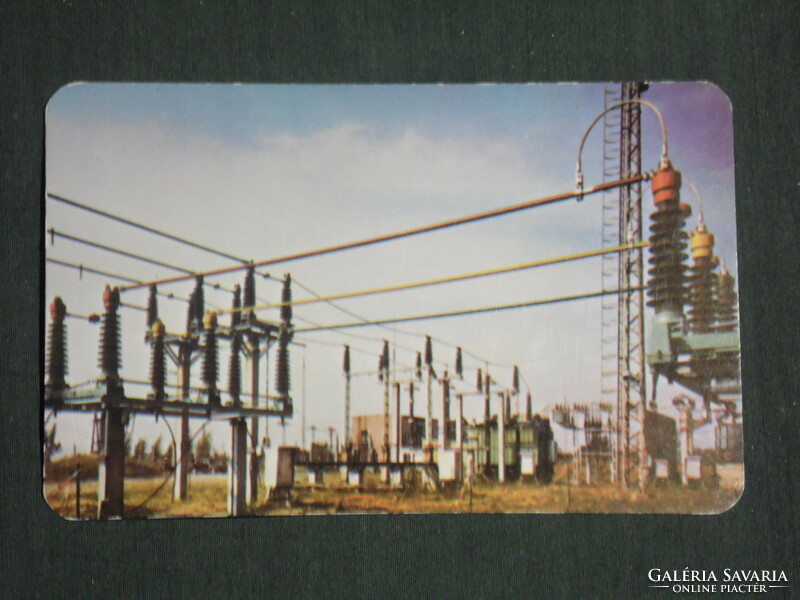 Card calendar, Dédás electricity provider, 1979, (2)