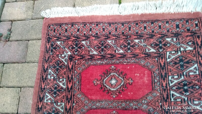 Carpet, Pakistani. 123 X 64 cm
