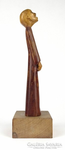 1P655 XX. századi alkotó : Ferences kórustag 27 cm