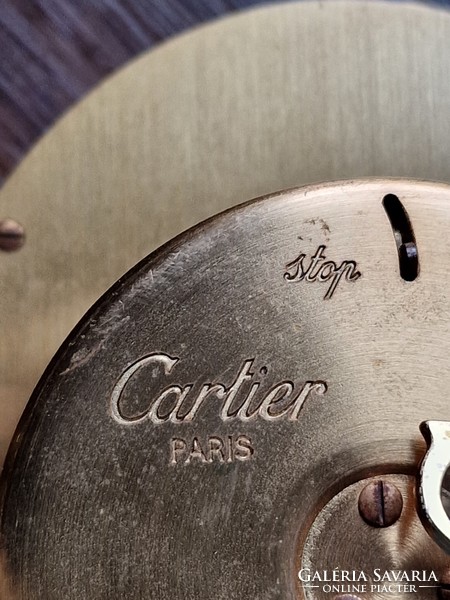 Cartier clock-alarm