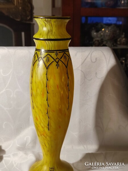 Théodore Legras üveg váza