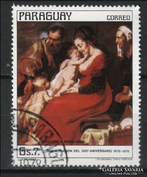 Festmények 0051 Paraguay Mi 3021    0,50 Euró