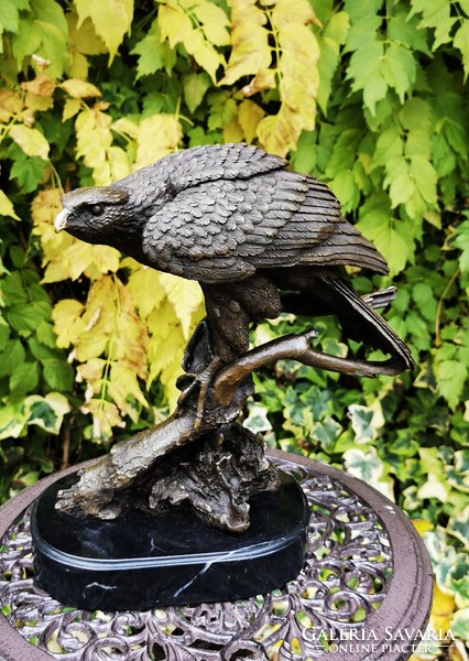 Stalking eagle - an impressive work of art