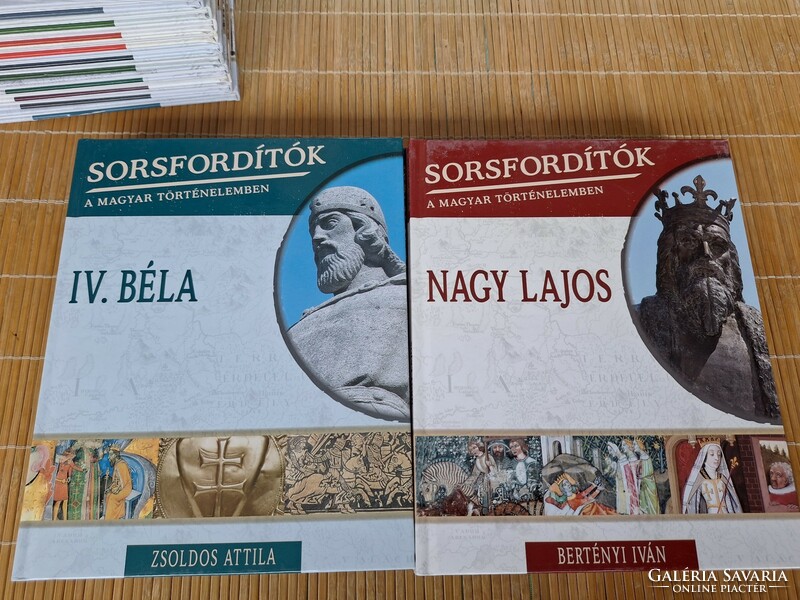 Fate changers in Hungarian history complete series 1-18. Volume. HUF 14,900