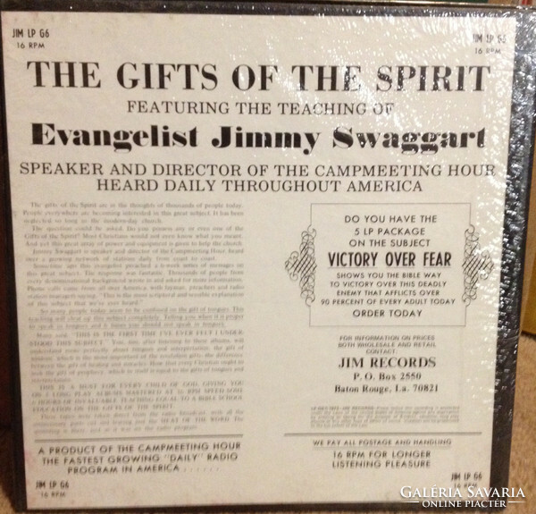 Jimmy Swaggart - The Gifts Of The Spirit (5xLP)