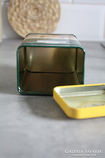 English metal tea box, tea holder - in good condition