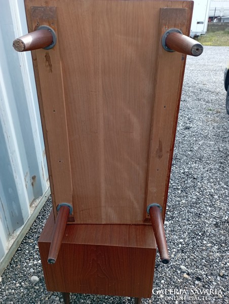 2 pieces, Danish, teak, vintage sideboard 1960
