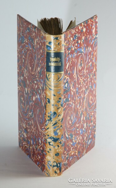 1870s Budapest local history regulations beautifully bound coffee house brandy measurement... !