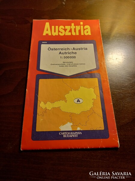Ausztria  térkép
