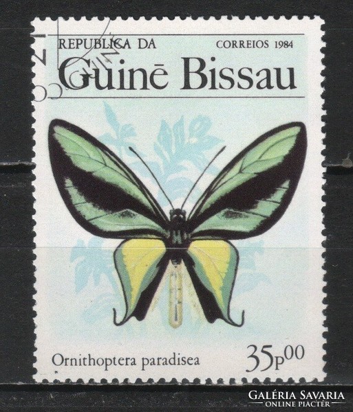 Lepkék 0081 Bissau Guinea Mi 816    1,20 Euró