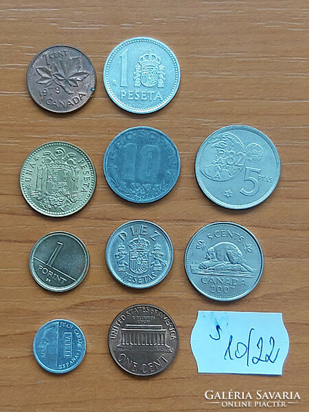 Mixed coins 10 s10/22