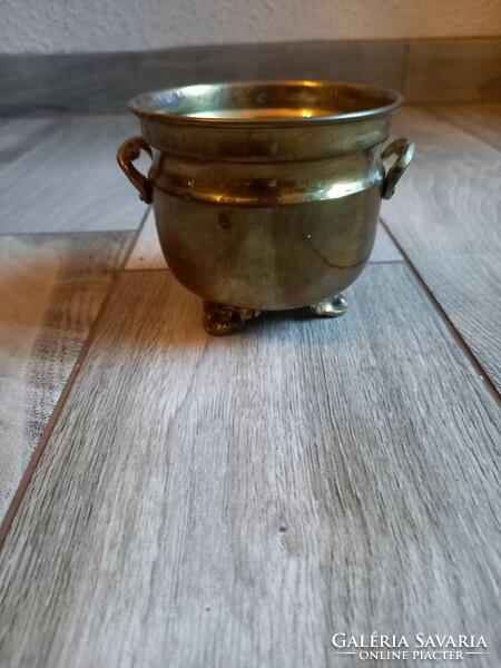 Great old copper pot (9x12 cm)