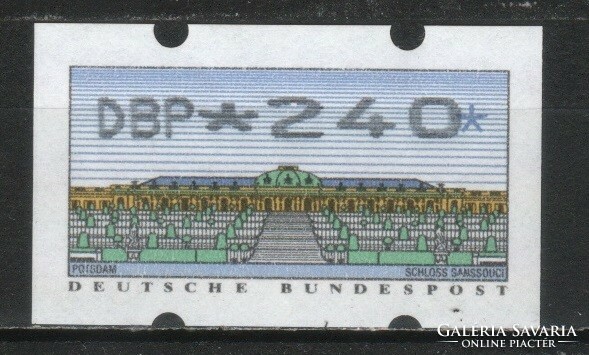 Autómata bélyegek 0041 (Német) Mi autómata 2  2.1 postatiszta  240 Pfg.   3,00 Euró
