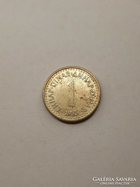 Yugoslavia 1 dinar 1985