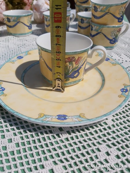 Villeroy & boch castellina 37-piece set cup saucer bowl sugar holder cream pourer