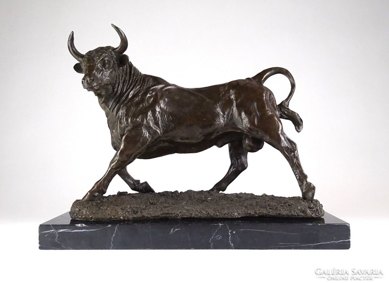 1E165 antoine louis barye : bull 36 cm