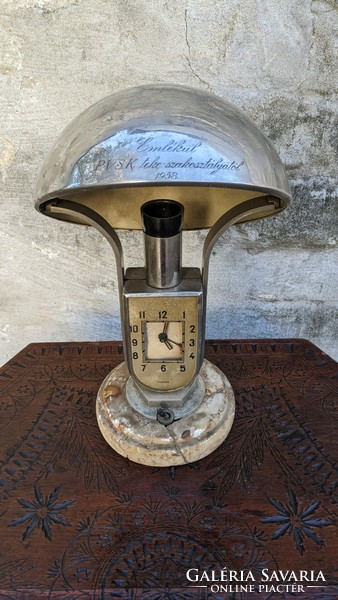 Mofém lamp clock (damaged)