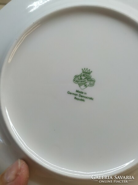 Retro German porcelain flat plate for sale! 5 Pcs