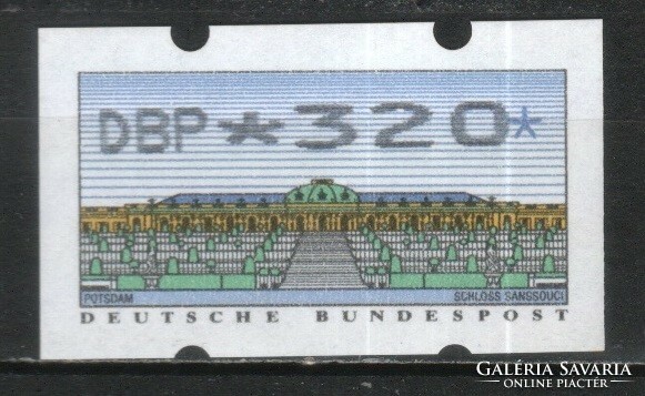 Autómata bélyegek 0045 (Német) Mi autómata 2  2.1 postatiszta  320 Pfg.   3,00 Euró