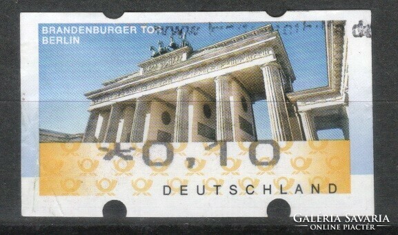 Autómata bélyegek 0071 (Német) Mi autómata 6   0,10 Euró .  1,00 Euró