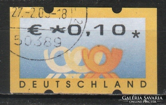 Autómata bélyegek 0067 (Német) Mi autómata 4  1   0,10 Euró .  1,00 Euró