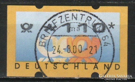 Autómata bélyegek 0064 (Német) Mi autómata 3  1   110 Pfg.  1,50 Euró
