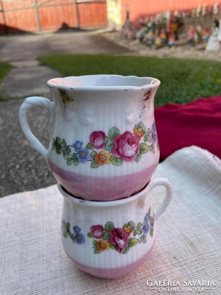 Beautiful flawless floral mugs mug collectors nostalgia piece