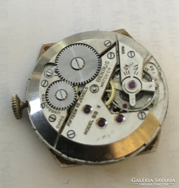 Benrus Swiss vintage men's manual winding extremely rare wristwatch