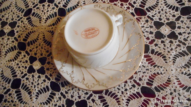 Antique Fischer Emil tea cup