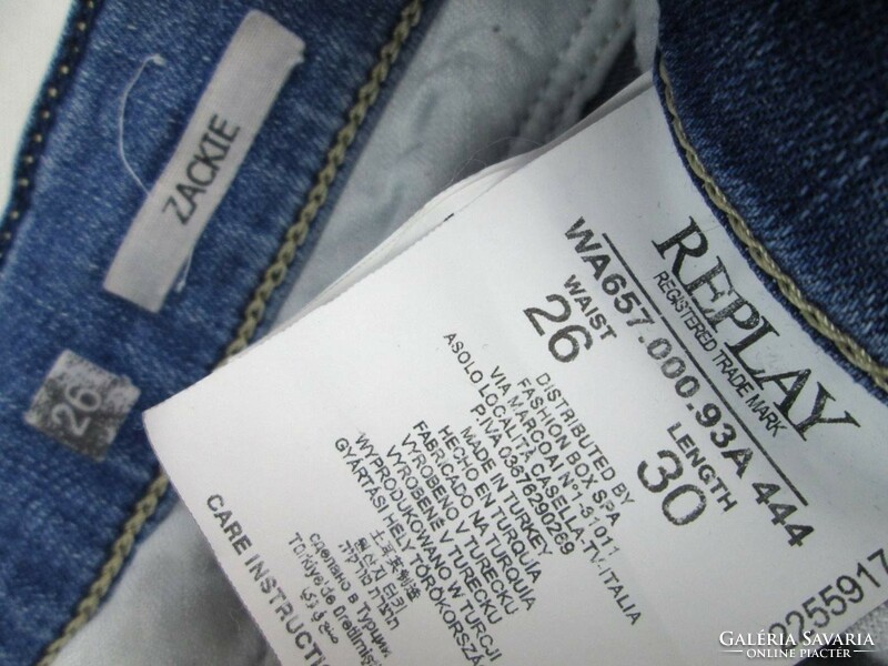 Original replay zackie (w26 / l30) women's stretch jeans