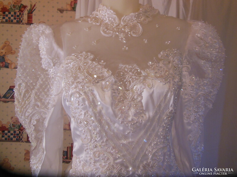 Wedding dress - Vienna - sizes in the description - sewn in a salon - luxury - beaded