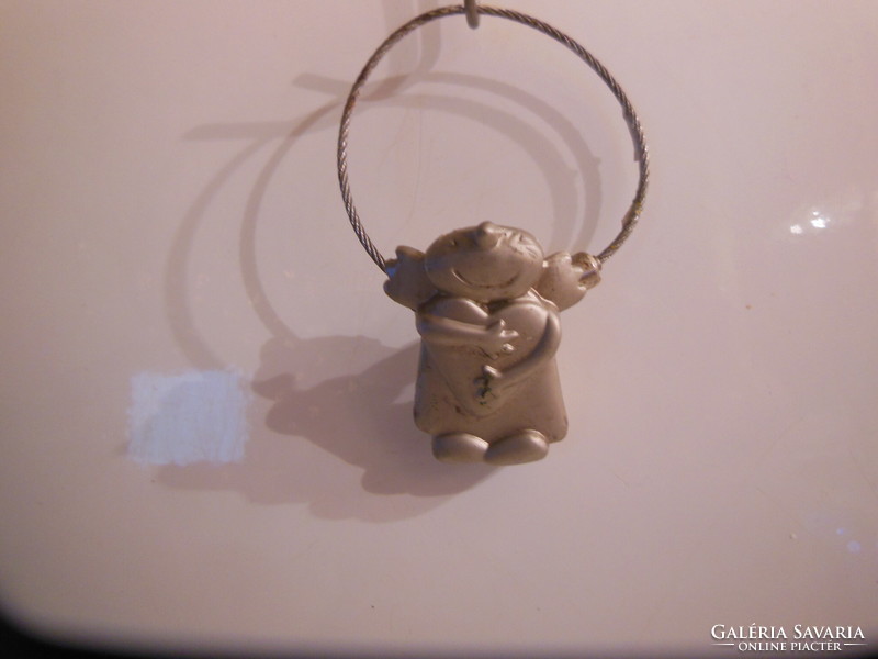 Angel necklace - metal - 4 x 3 cm - exclusive - German - perfect