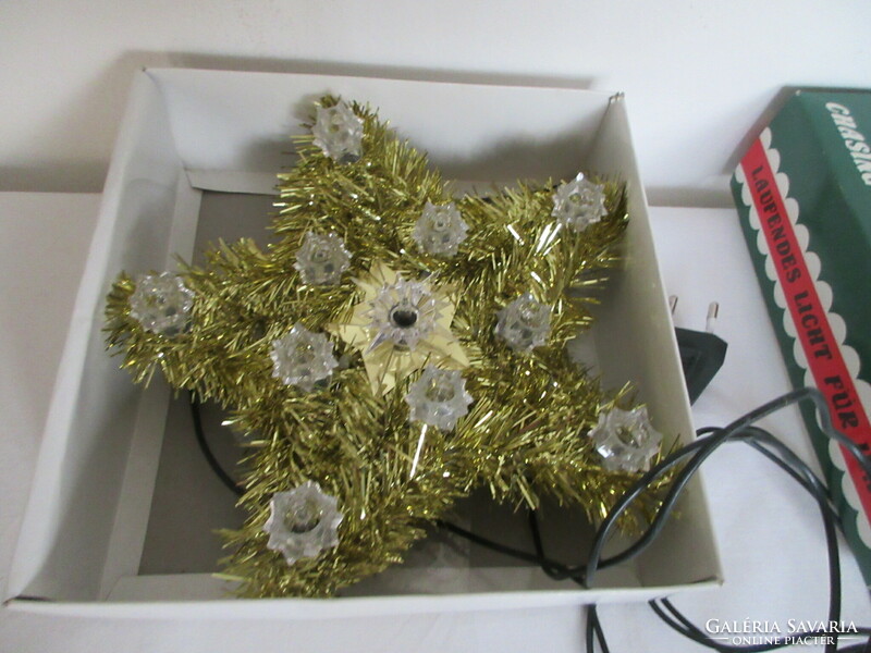 Old, golden star Christmas tree top decoration. Negotiable!