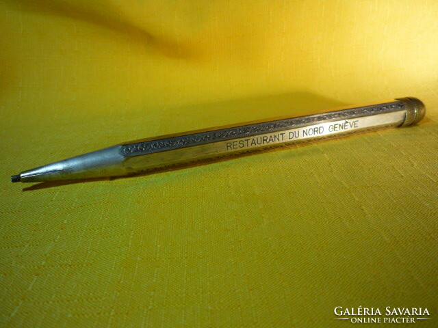 Old large silver-plated pencil 2311 18