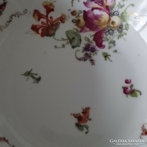 Beautiful antique carl knoll karlsbad porcelain salad or side dish