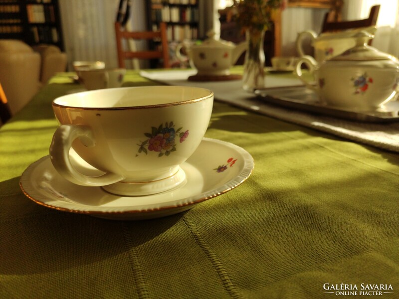 Antique alto schönwald tea set for 6 people original vintage original design