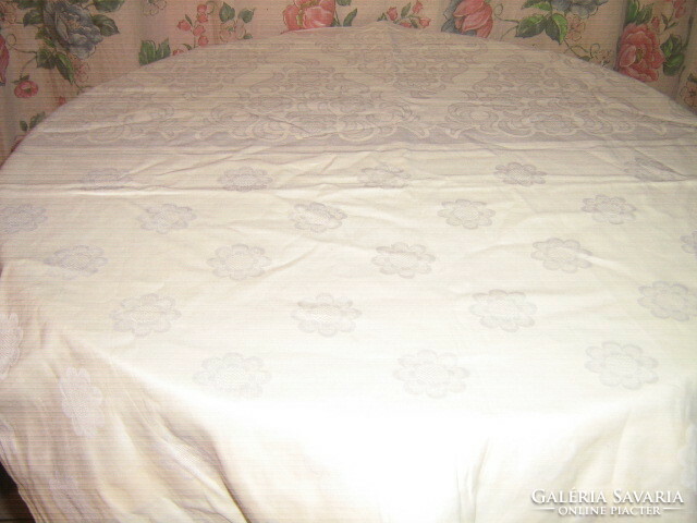 Damask Pillowcase with Wonderful Butterfly Flowers in the Middle Toledo Top Baroque Pattern