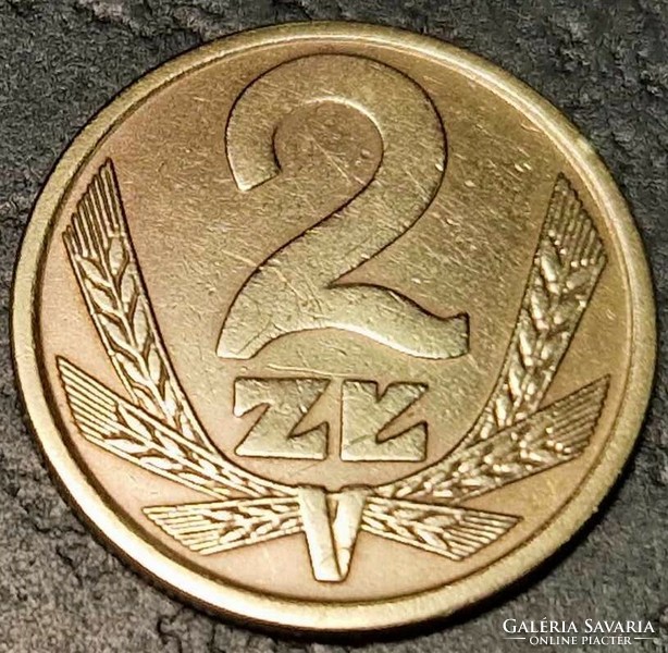 2 zlotys, 1983
