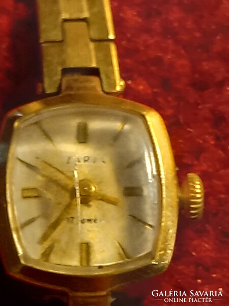 Zarja gold-plated women's jewelry watch