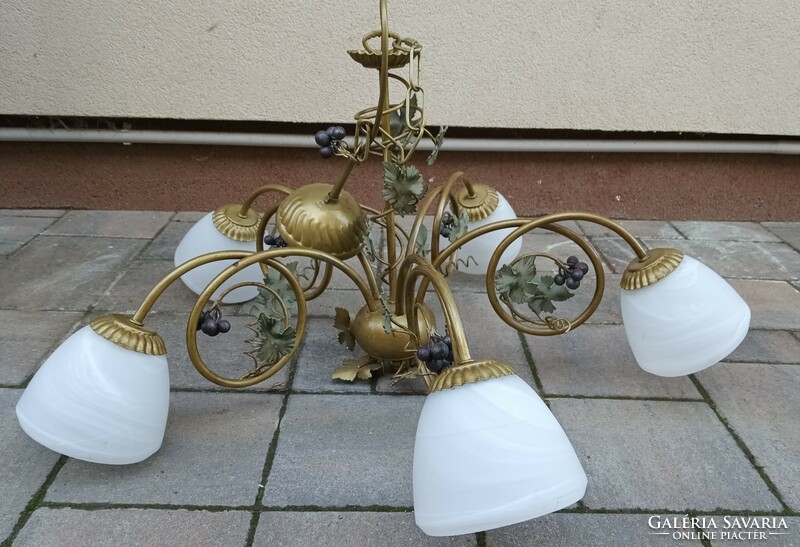 Vintage MM Lampadari  Luxus  italiy  mennyezeti lámpa csillár.  Enrico De Girardi Alkudható.