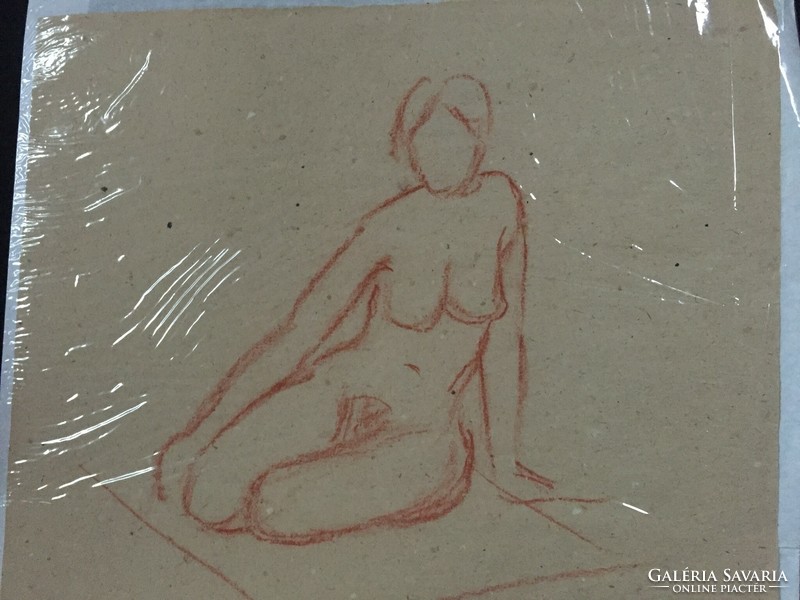 Modern nude representation without markings