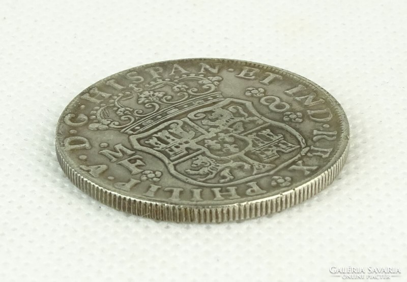 0Q702 Mexikói 1741 ezüst 8 reálos másolat