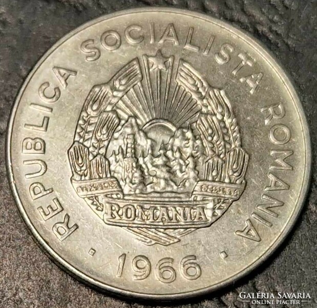Romania 25 bani, 1966