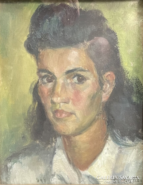 Tibor Cs. Erdős (1914-2015): portrait of a girl