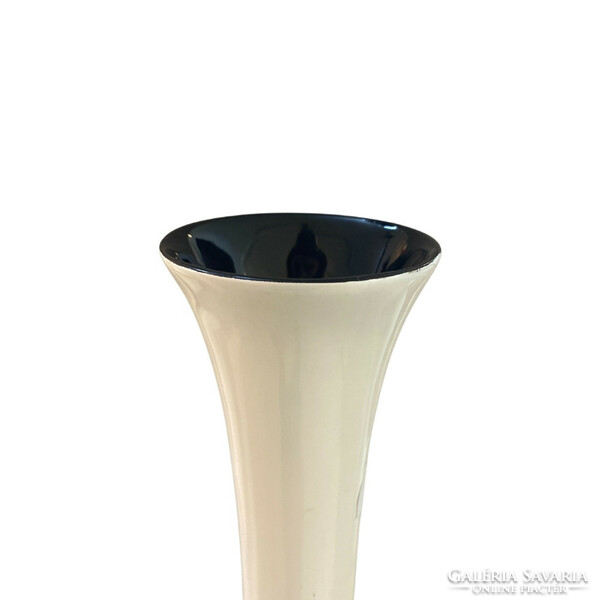Design white plastic floor vase 122 cm m00655