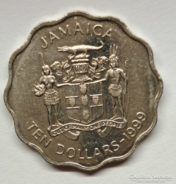 1999. Jamaica $10 (254)