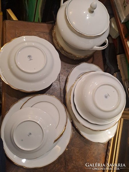Original colditz 6-person 23-piece porcelain tableware