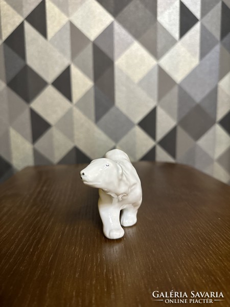 Foreign jegesmedve porcelán figura