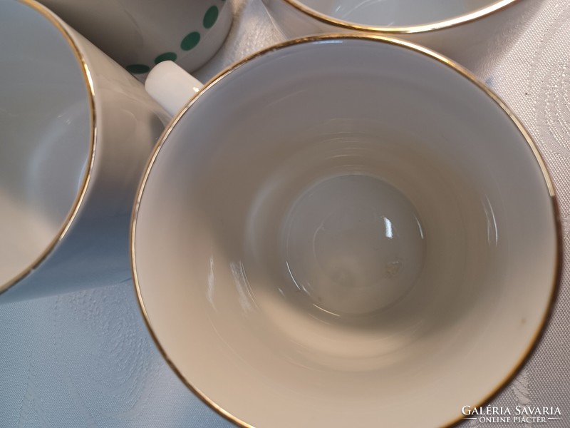 Lowland porcelain polka dot mug