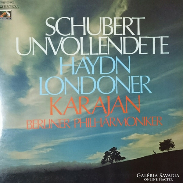 Schubert / haydn - karajan, berliner philharmonic - unvollendete / londoner (lp, quad)